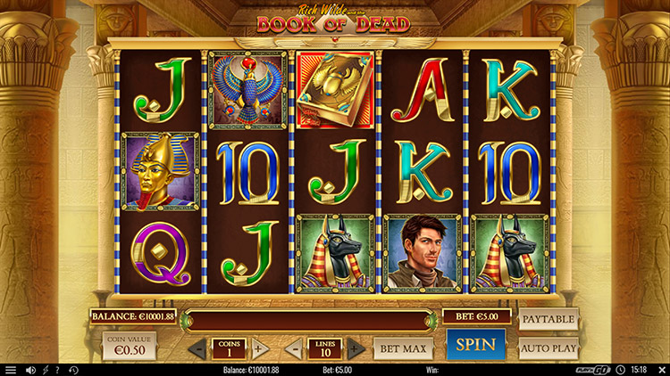 Book of Dead Slots MegaCasino