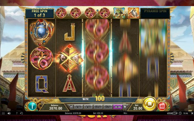 Dawn of Egypt Slots MegaCasino