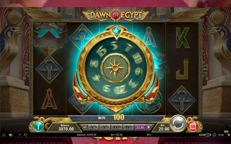 Dawn of Egypt Slots MegaCasino