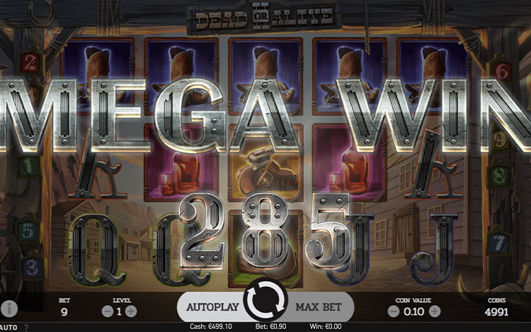 Dead or Alive 2 Slots MegaCasino