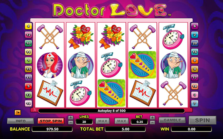 Doctor Love Slots MegaCasino