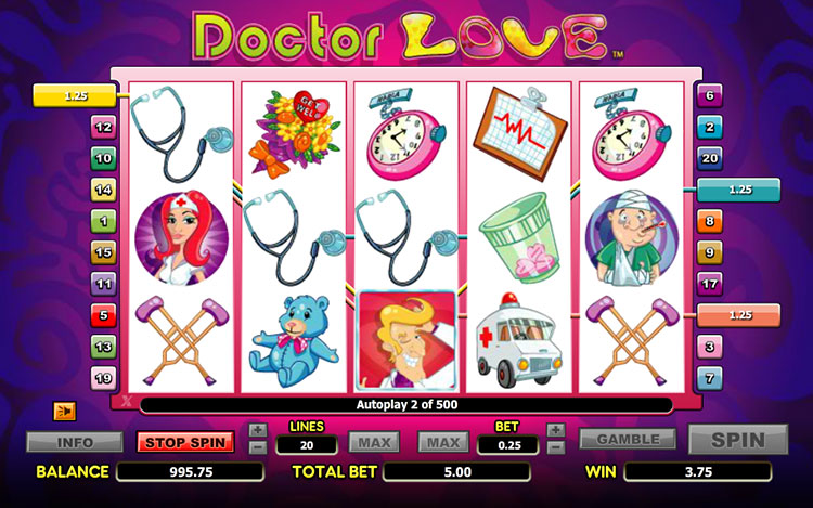 Doctor Love Slots MegaCasino