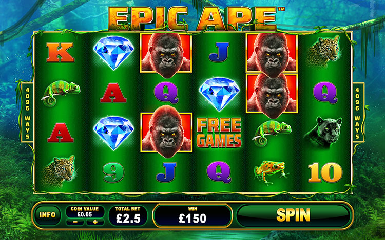 Epic Ape Slots MegaCasino