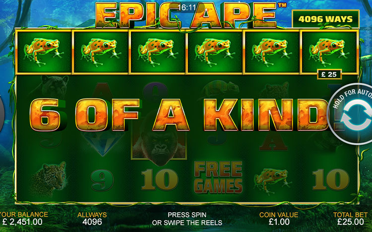 Epic Ape Slots MegaCasino