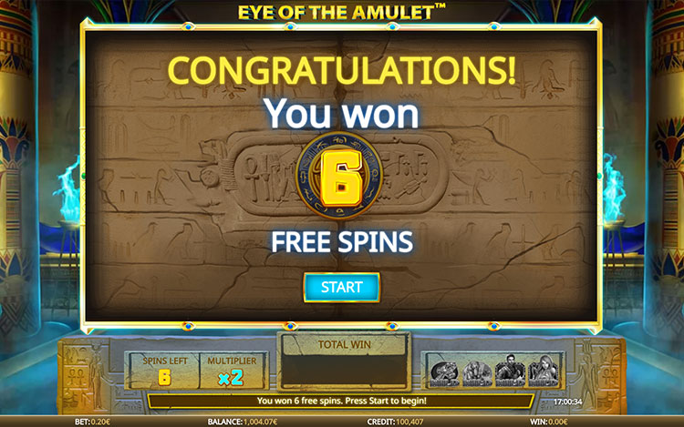 Eye of the Amulet Slots MegaCasino