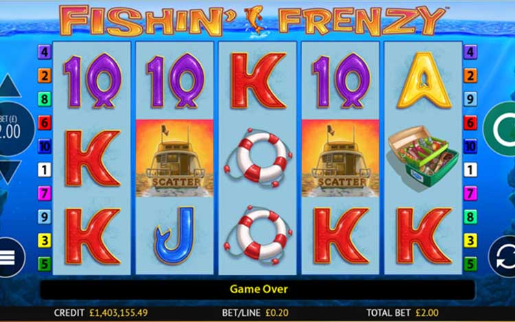 Fishing Frenzy Slots MegaCasino