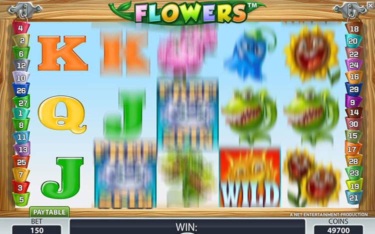 Flowers Slots MegaCasino