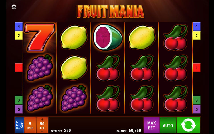 Fruit Mania Slots MegaCasino