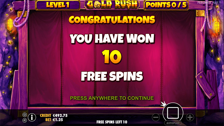 Gold Rush Slots MegaCasino