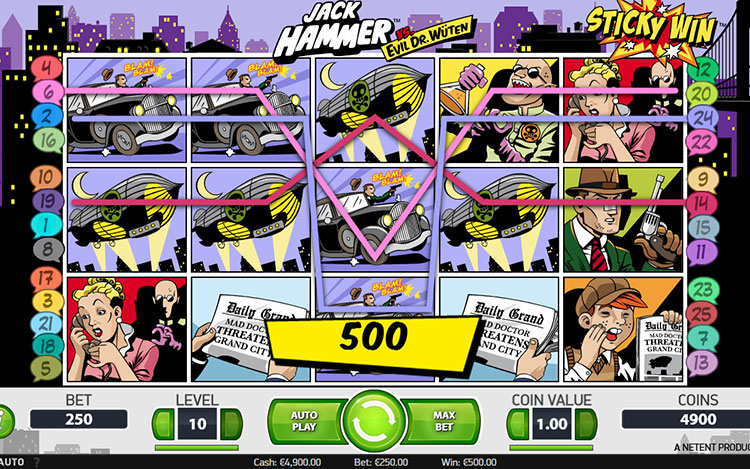 Jack Hammer Slots MegaCasino