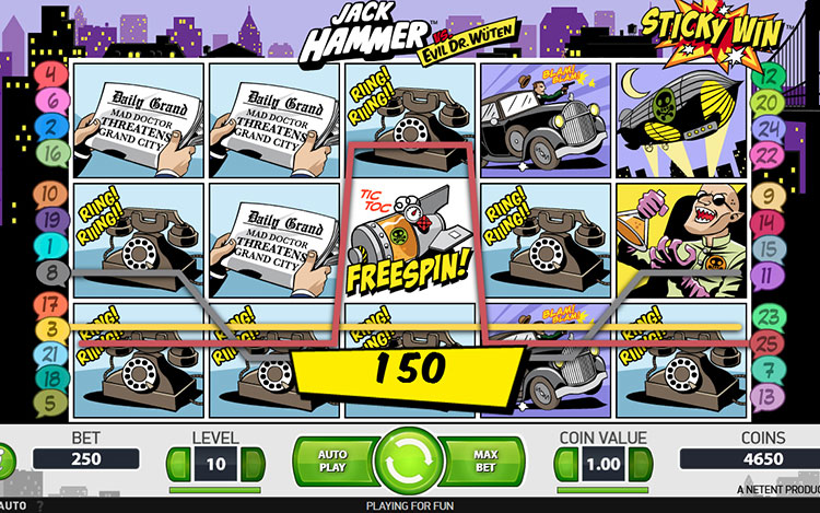 Jack Hammer Slots MegaCasino