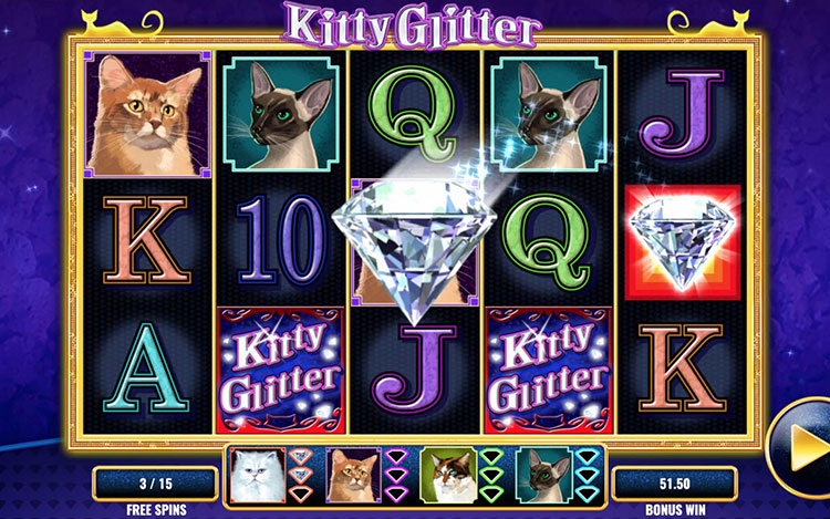 Kitty Glitter Slots MegaCasino