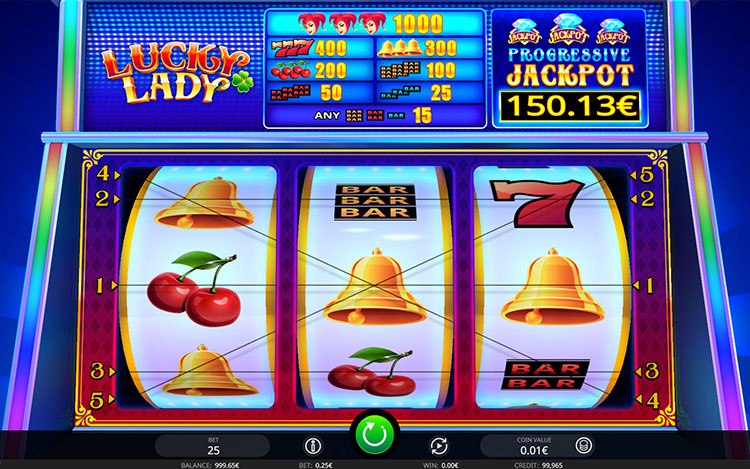 Lucky Lady Slots MegaCasino
