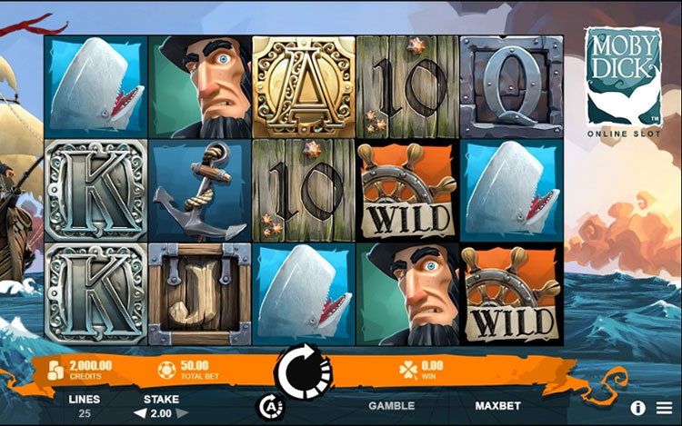 Moby Dick Slots MegaCasino