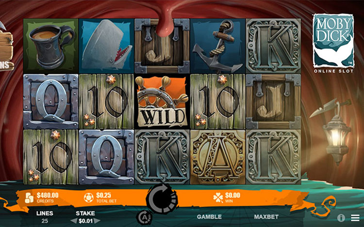 Moby Dick Slots MegaCasino