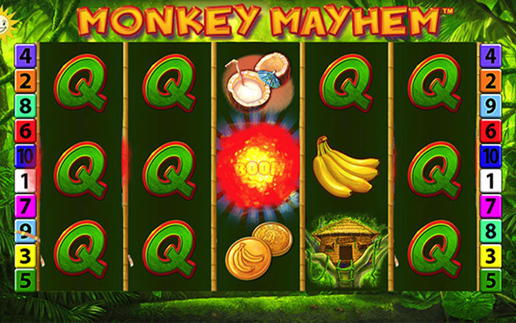 Monkey Mayhem Slots MegaCasino