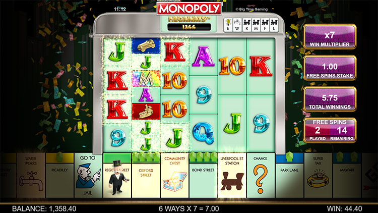 Monopoly Megaways Slots MegaCasino
