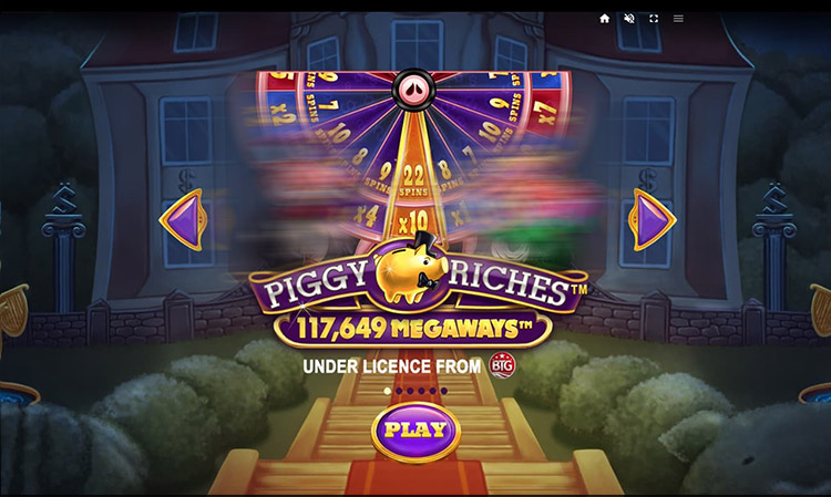 Piggy Riches Megaways Slots MegaCasino