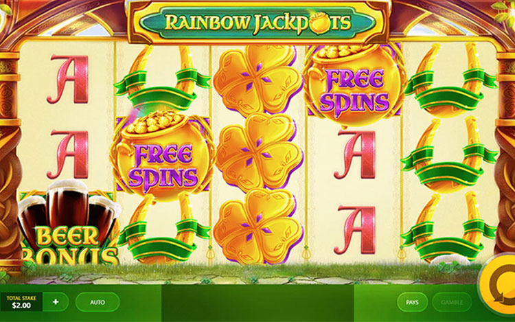 Rainbow Jackpot Slots MegaCasino