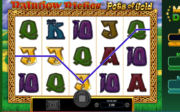 Rainbow Riches Pots of Gold Slots MegaCasino