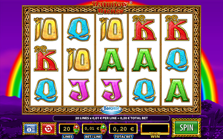 Rainbow Riches Slots Gameplay