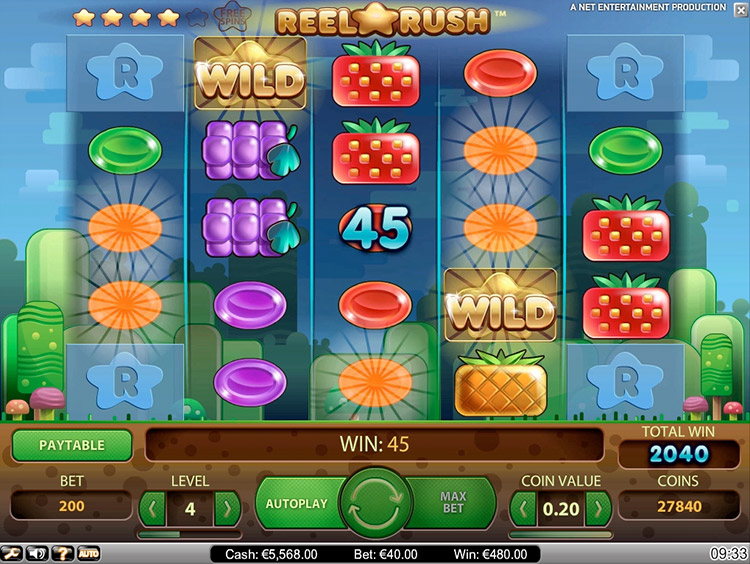 Reel Rush Slots MegaCasino