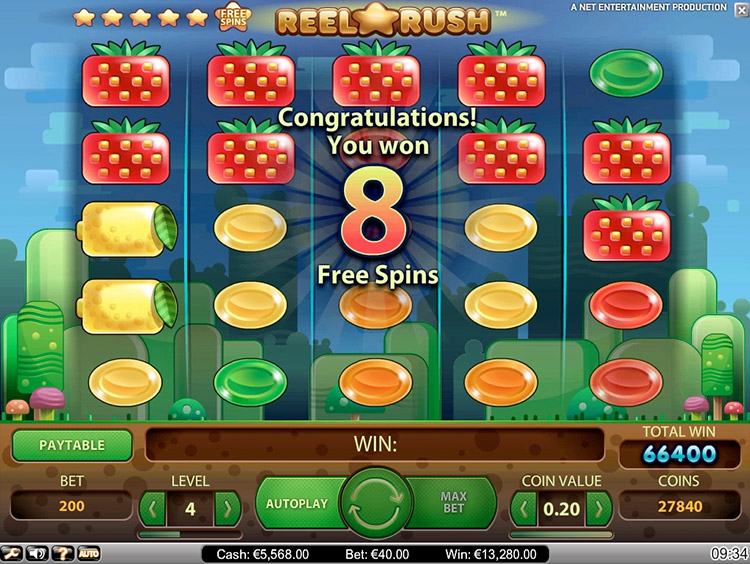 Reel Rush Slots MegaCasino