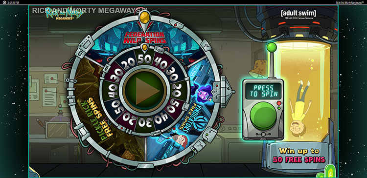 Rick and Morty Megaways Slots MegaCasino