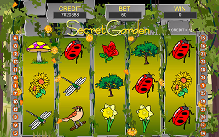 Secret Garden Slots MegaCasino