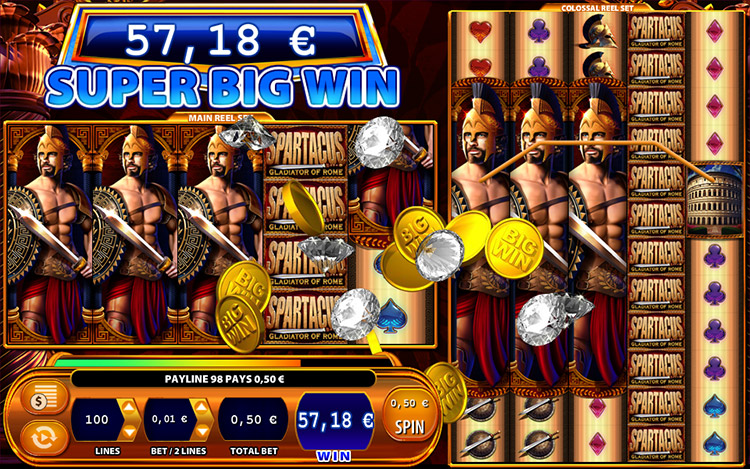 Spartacus Slots MegaCasino