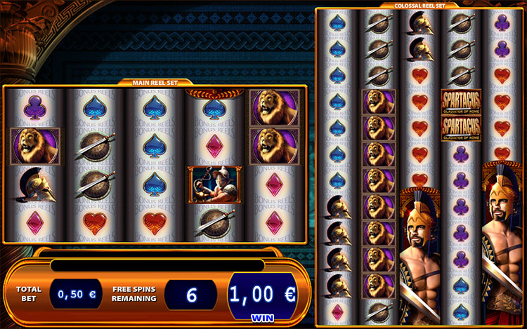 Spartacus Slots MegaCasino