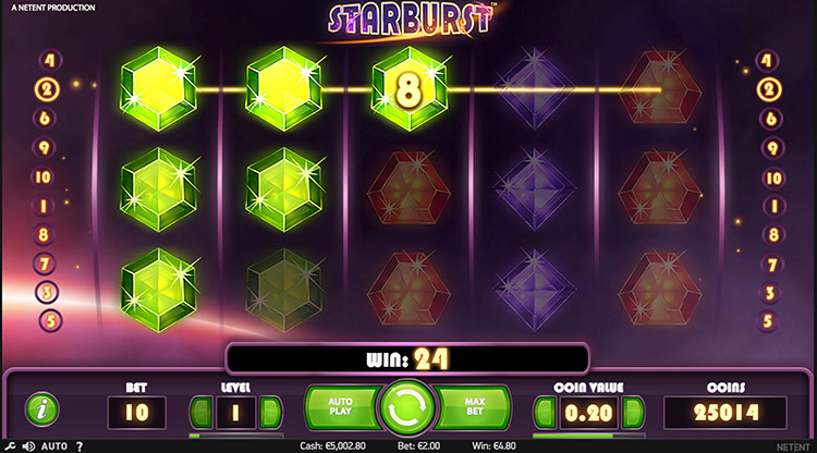 Starburst Slots MegaCasino