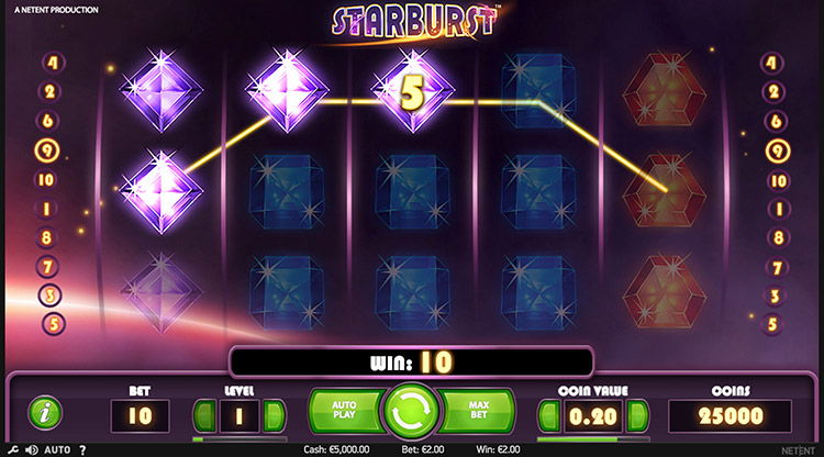 Starburst Slots MegaCasino