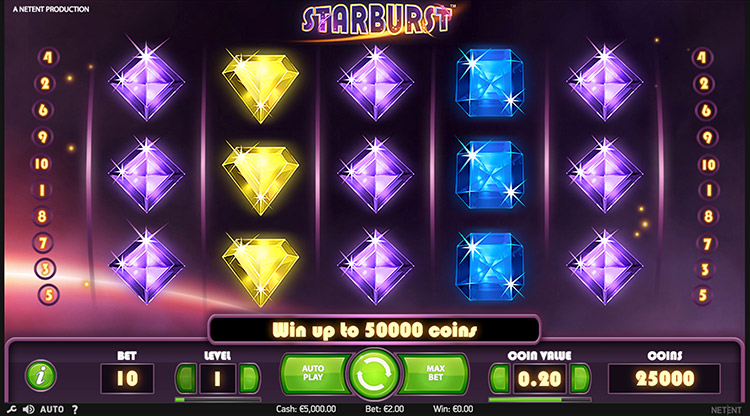 Starburst Slots MegaCasino