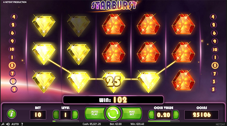 Starburst Slots MegaCasino