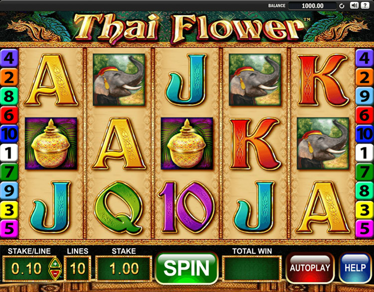 Thai Flower Slots MegaCasino