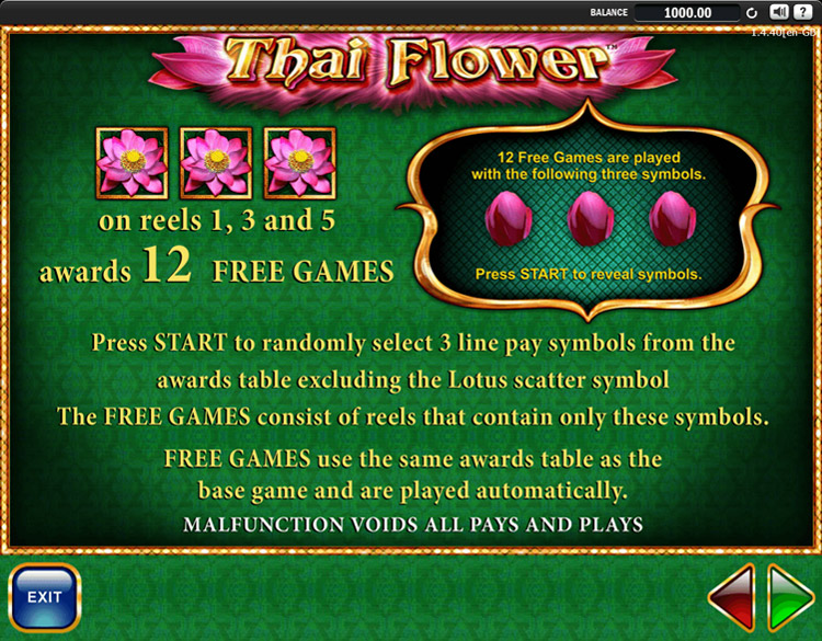 Thai Flower Slots MegaCasino