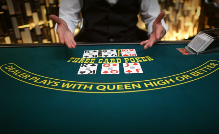 Play Three Card Poker at MegaCasino