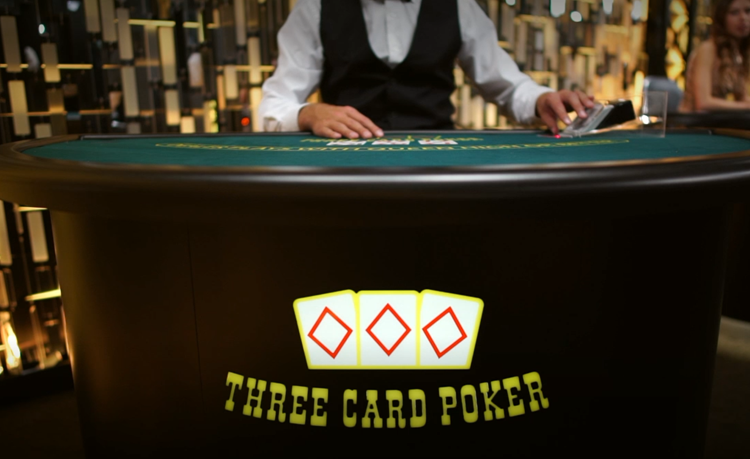 Play Three Card Poker at MegaCasino