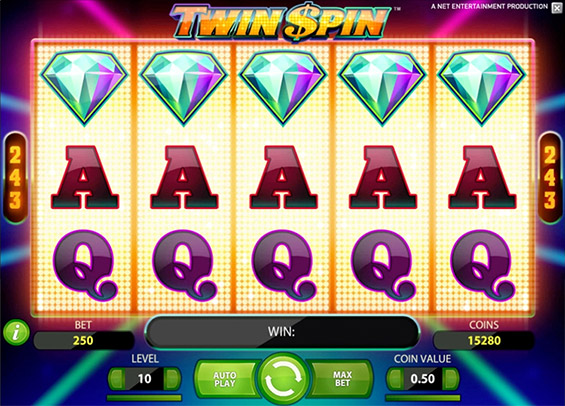 Twin Spin Slots MegaCasino