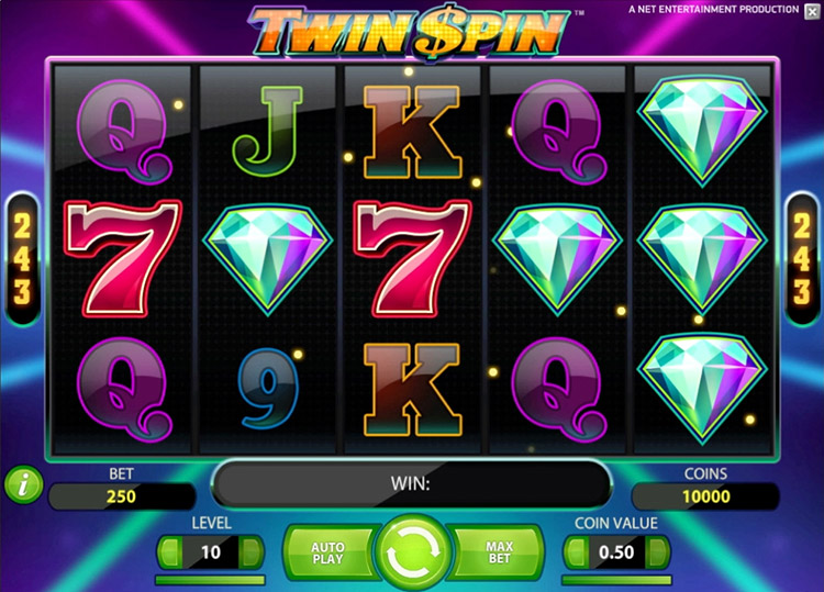 Twin Spin Slots MegaCasino