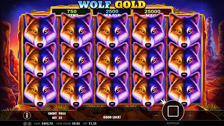 Wolf Gold Slots MegaCasino