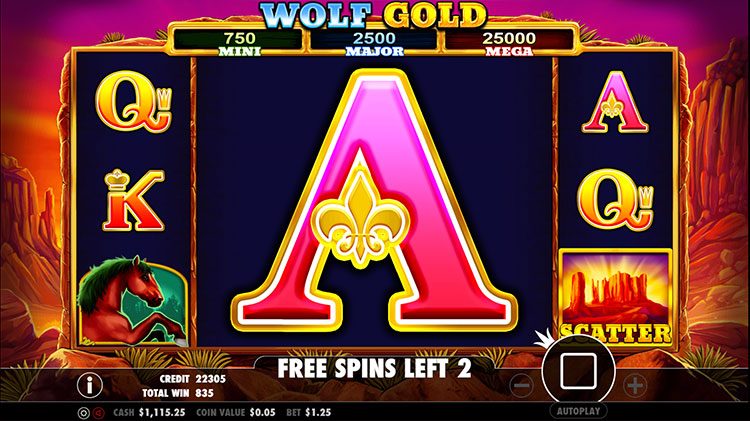 Wolf Gold Slots MegaCasino